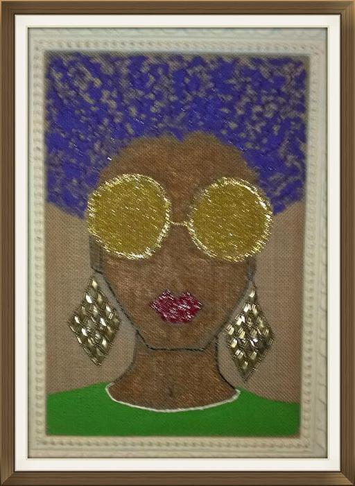 Burlap Lady #1